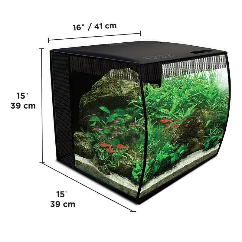 Fluval Flex 57L Sort 15007 - Bilde 4