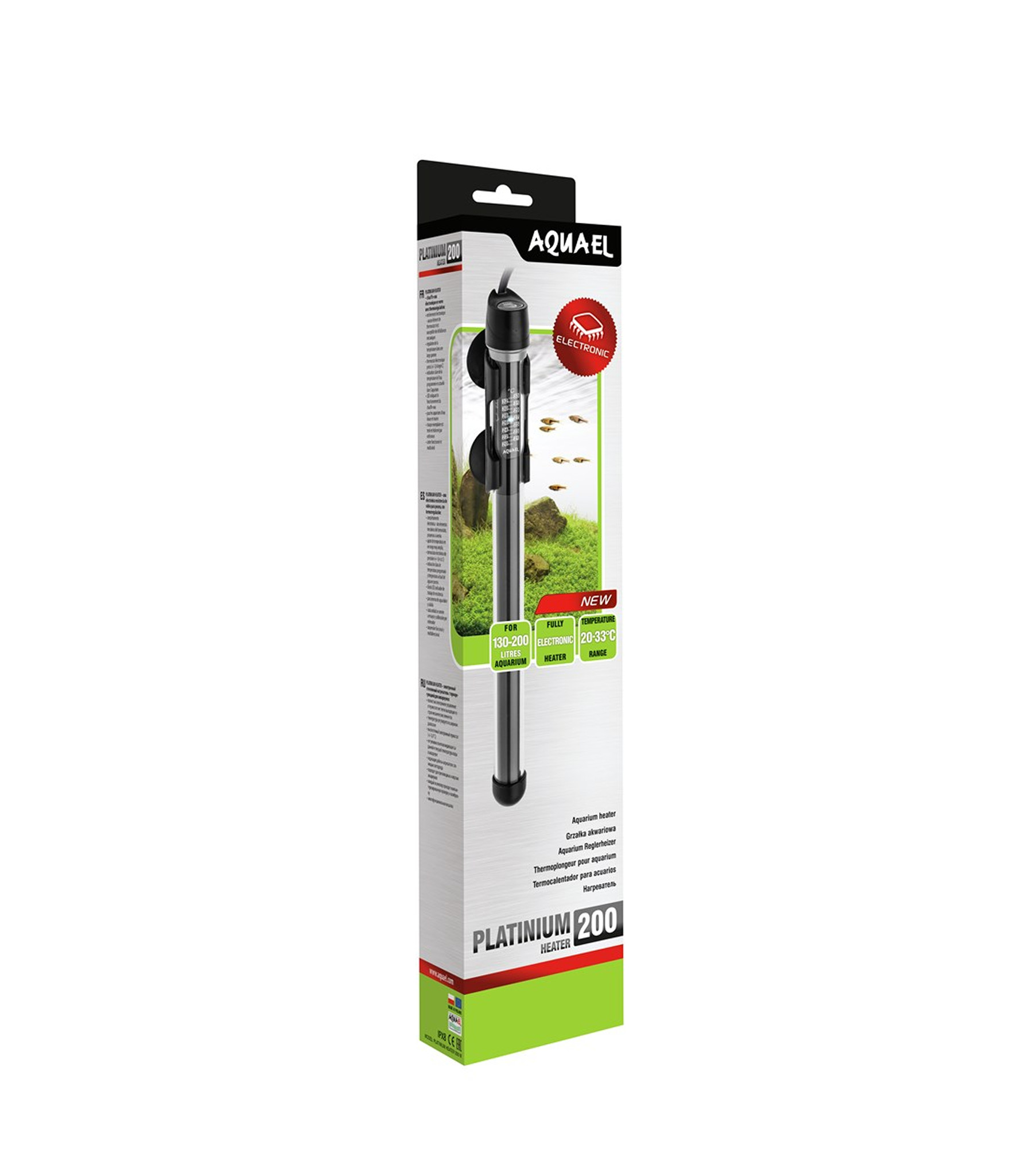 Aquael Platinium Varmekolbe 200W