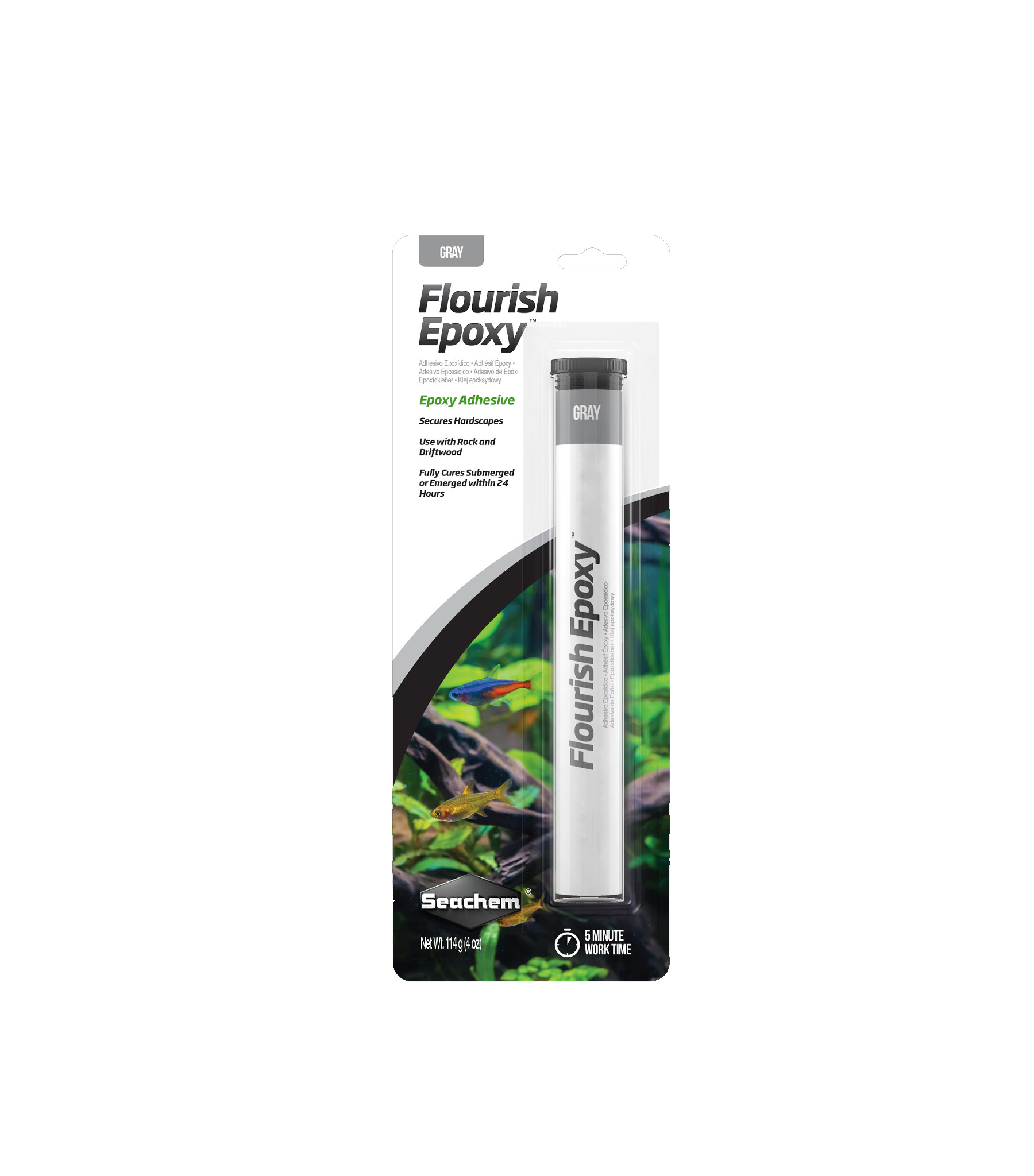 Seachem Flourish Epoxy Grå