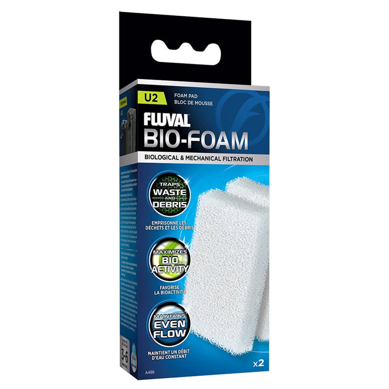Fluval U2 Bio-Foam Pad skumfilter A486