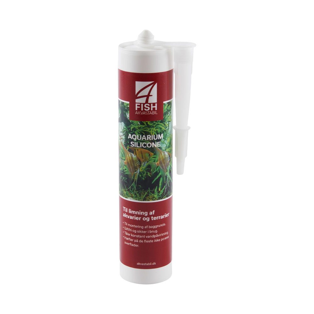 Akvastabil Akvariesilikon Transparent 300ml