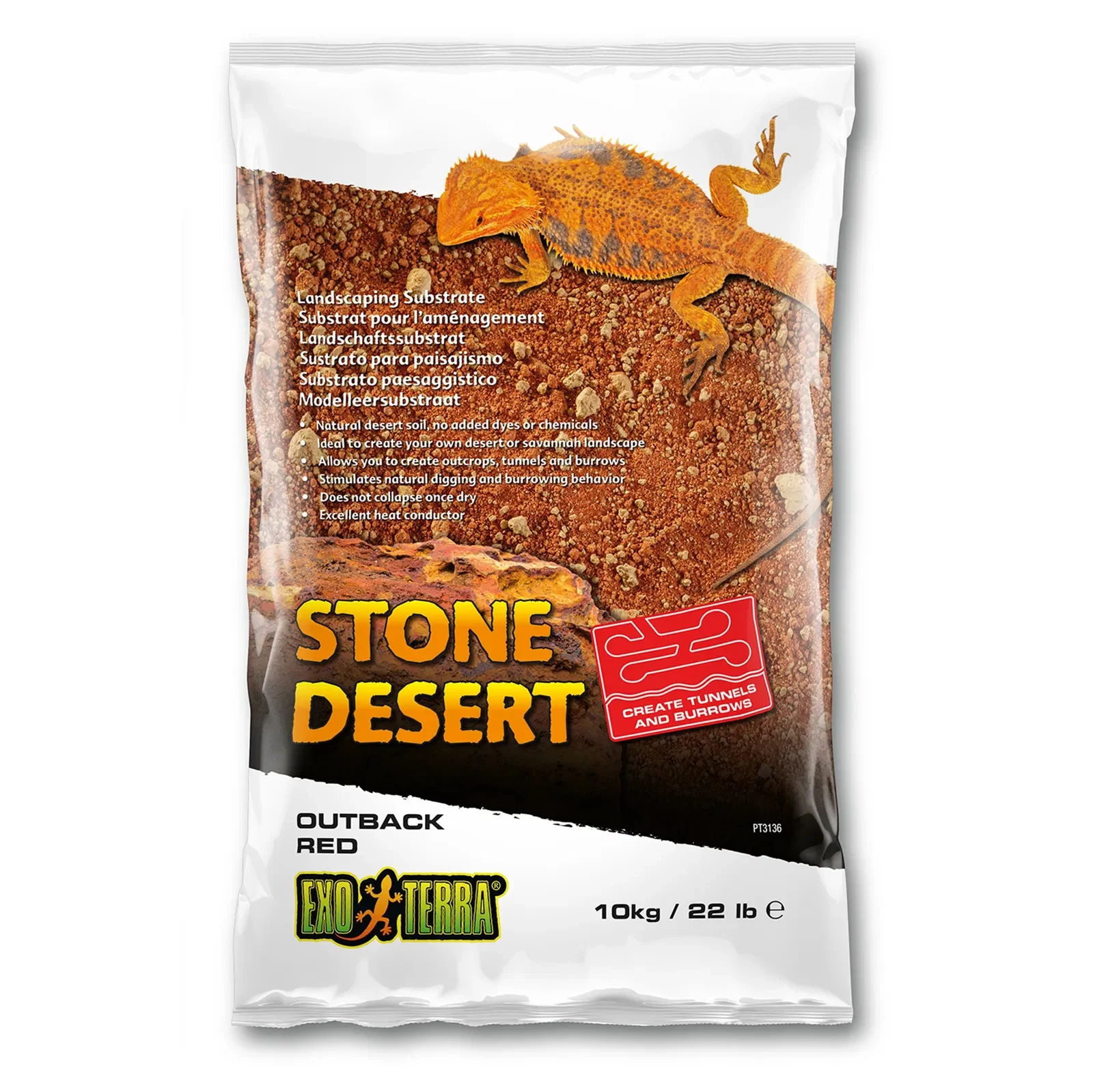 Exo Terra Stone Desert Outback Red 10kg