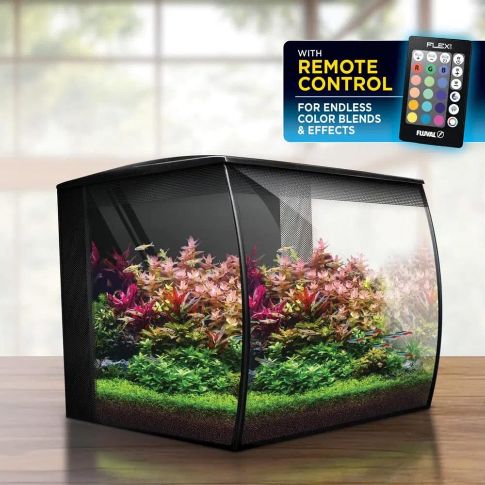 Fluval FLEX 2.0 LED 57 L Svart - Bilde 6